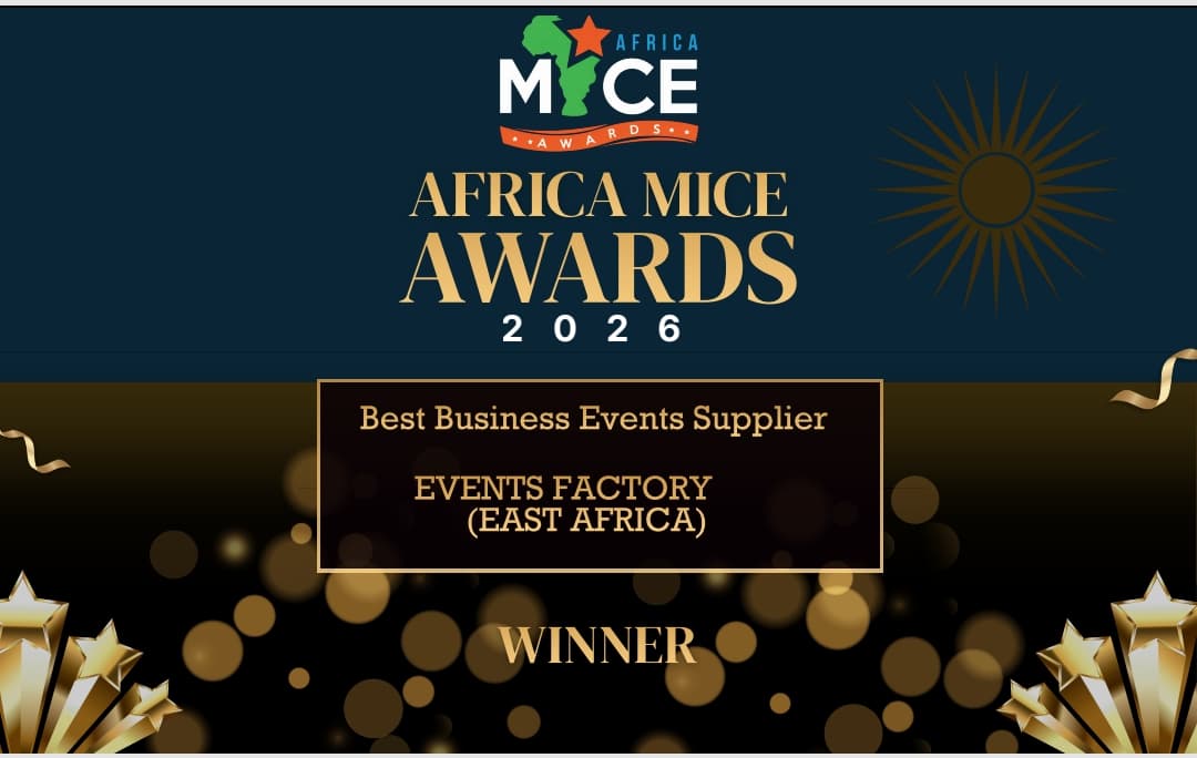 Africa MICE Awards 2026, Best Business Events Supplier (East Africa), Events Factory, Winner